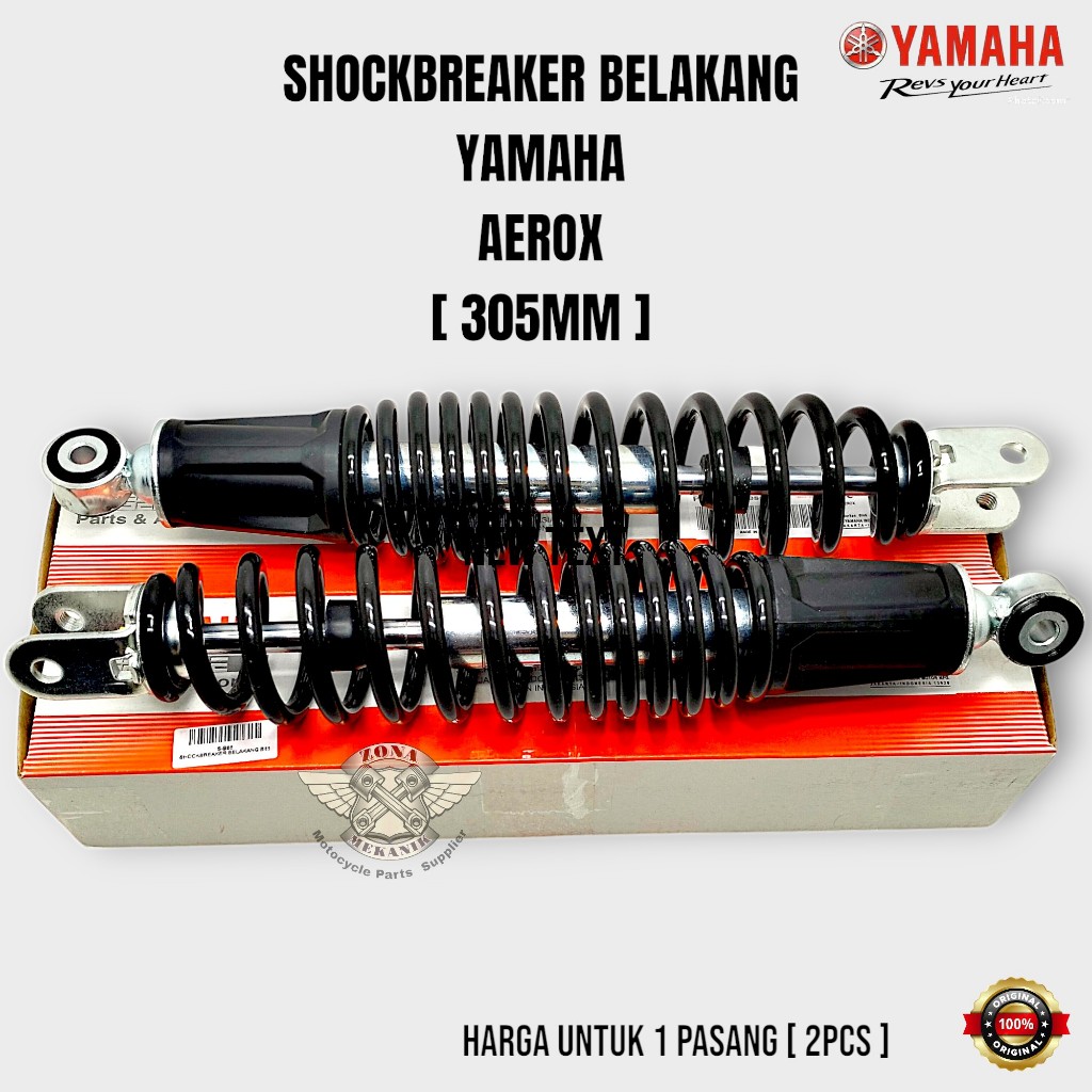 Shockbreaker Belakang Aerox 155 Original Yamaha Shock Belakang Yamaha Aerox Shock Belakang B65