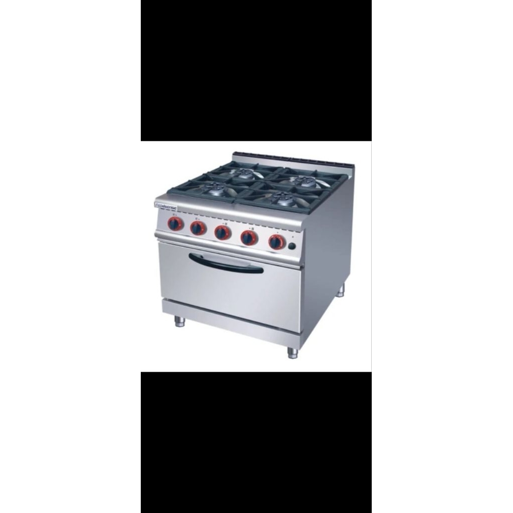 Kompor gas oven 5 tungku GG15122GXNS NS Stainless Steel