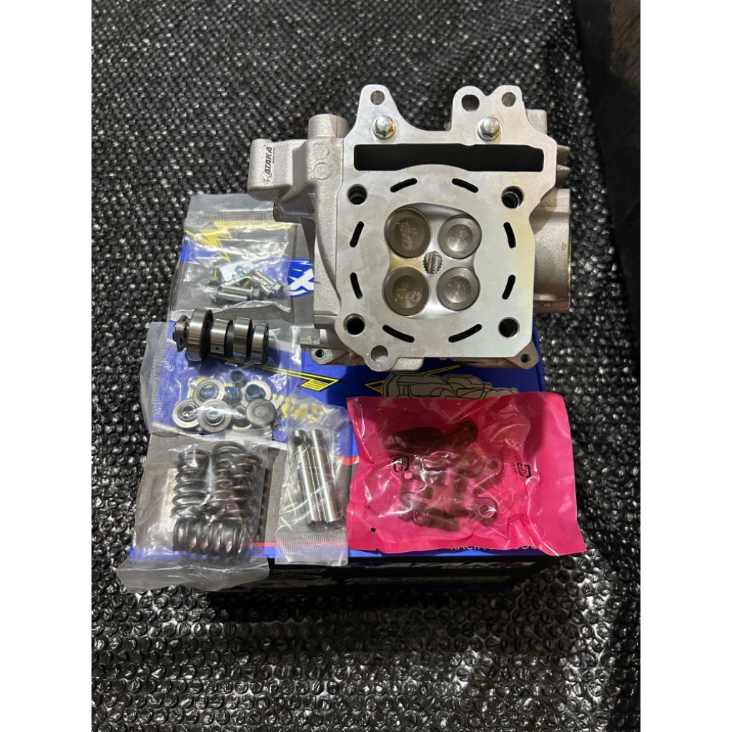 head vario 110/125/150/160 4 valve ataka porting cnc