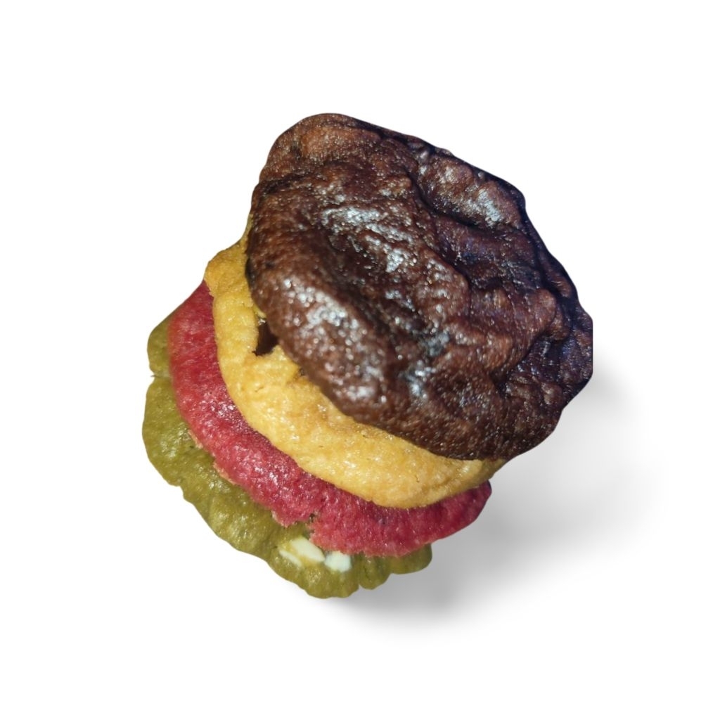 

frella.baked Soft Cookies Mix Isi 4 – Choco Classic, Matcha Muse, Velvet Crave, Choco Rush (Diameter ±8cm)