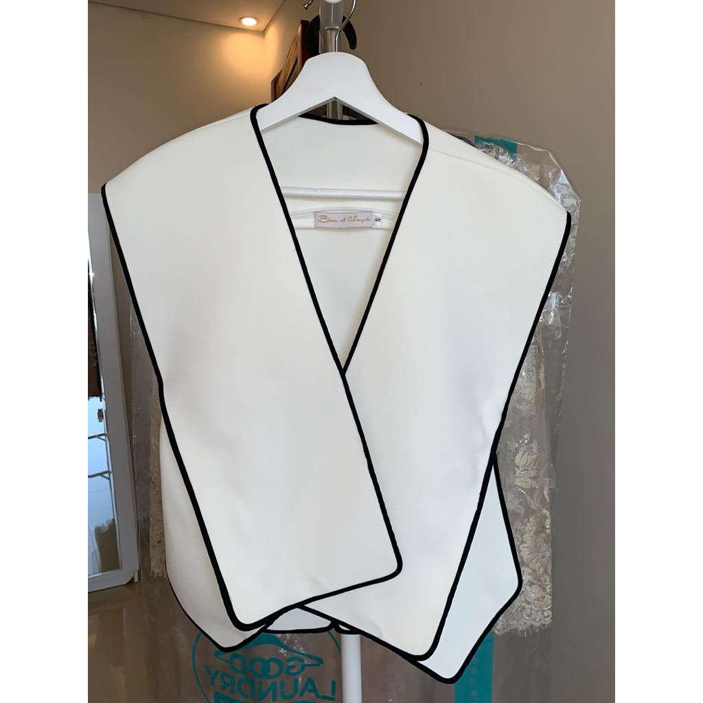 Bloom et Champs outerwear black & white size S