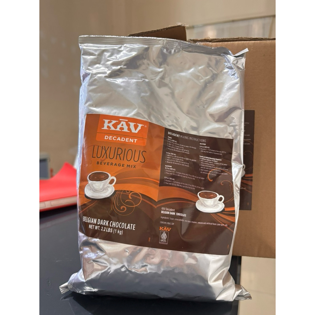 

KAV BELGIAN DARK CHOCOLATE