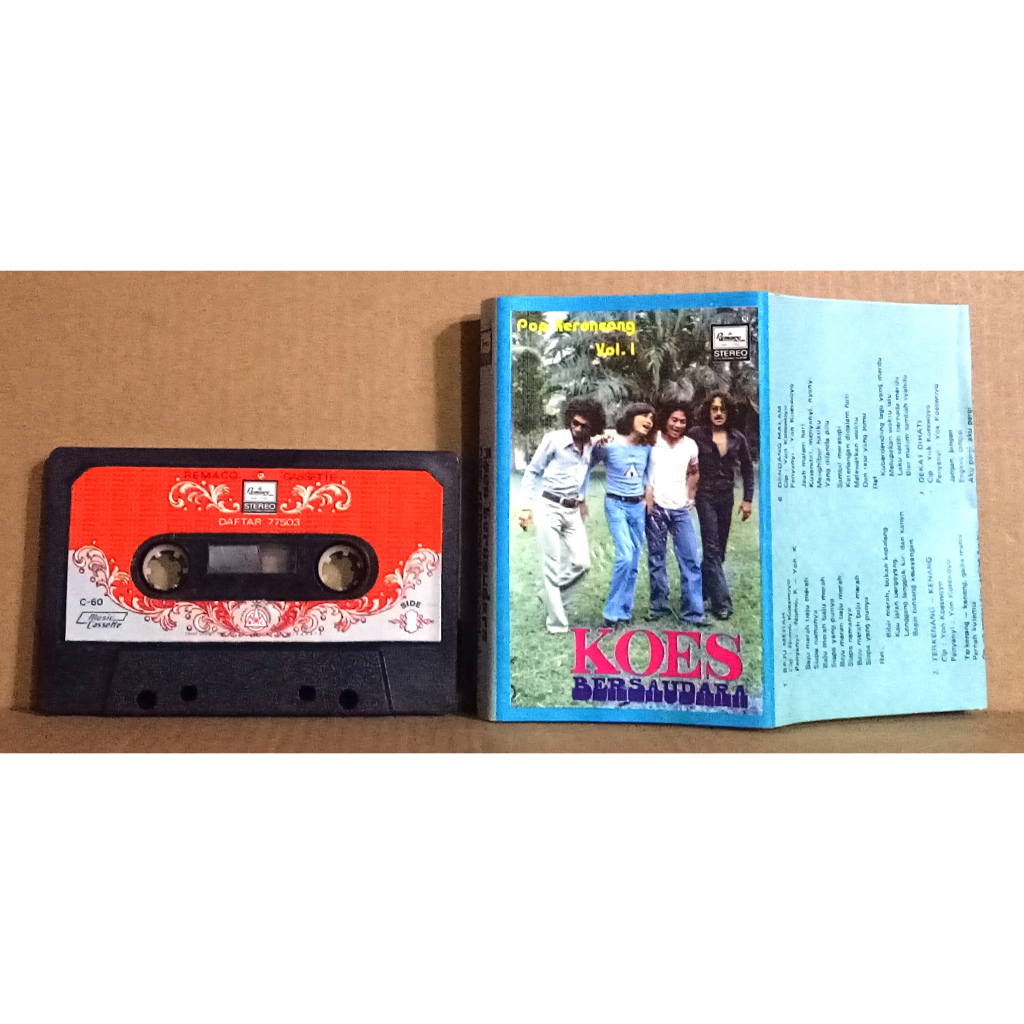 KOES BERSAUDARA - POP KERONCONG VOL I - Kaset