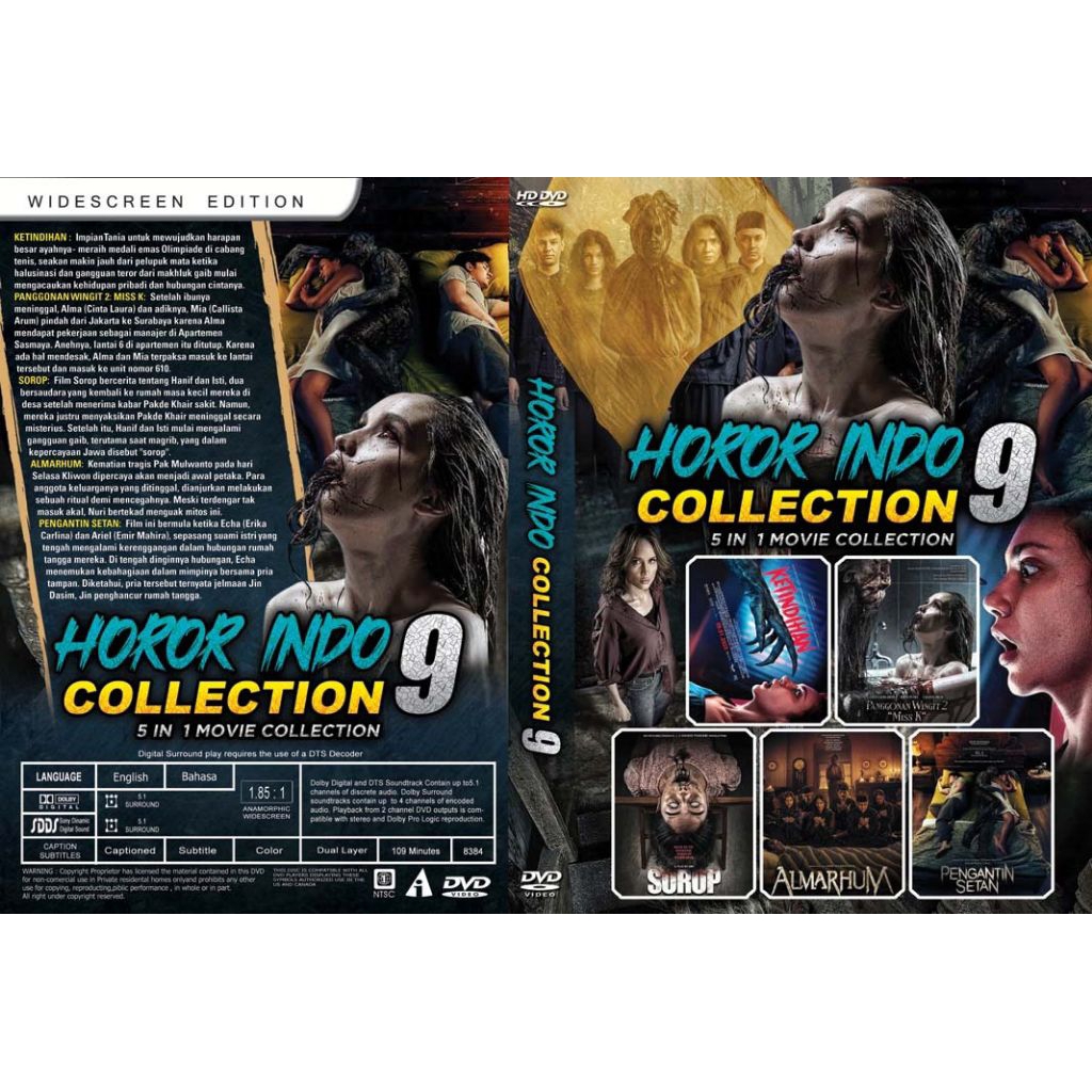 Kaset Koleksi  Film Horror Indo vol. 9 2025