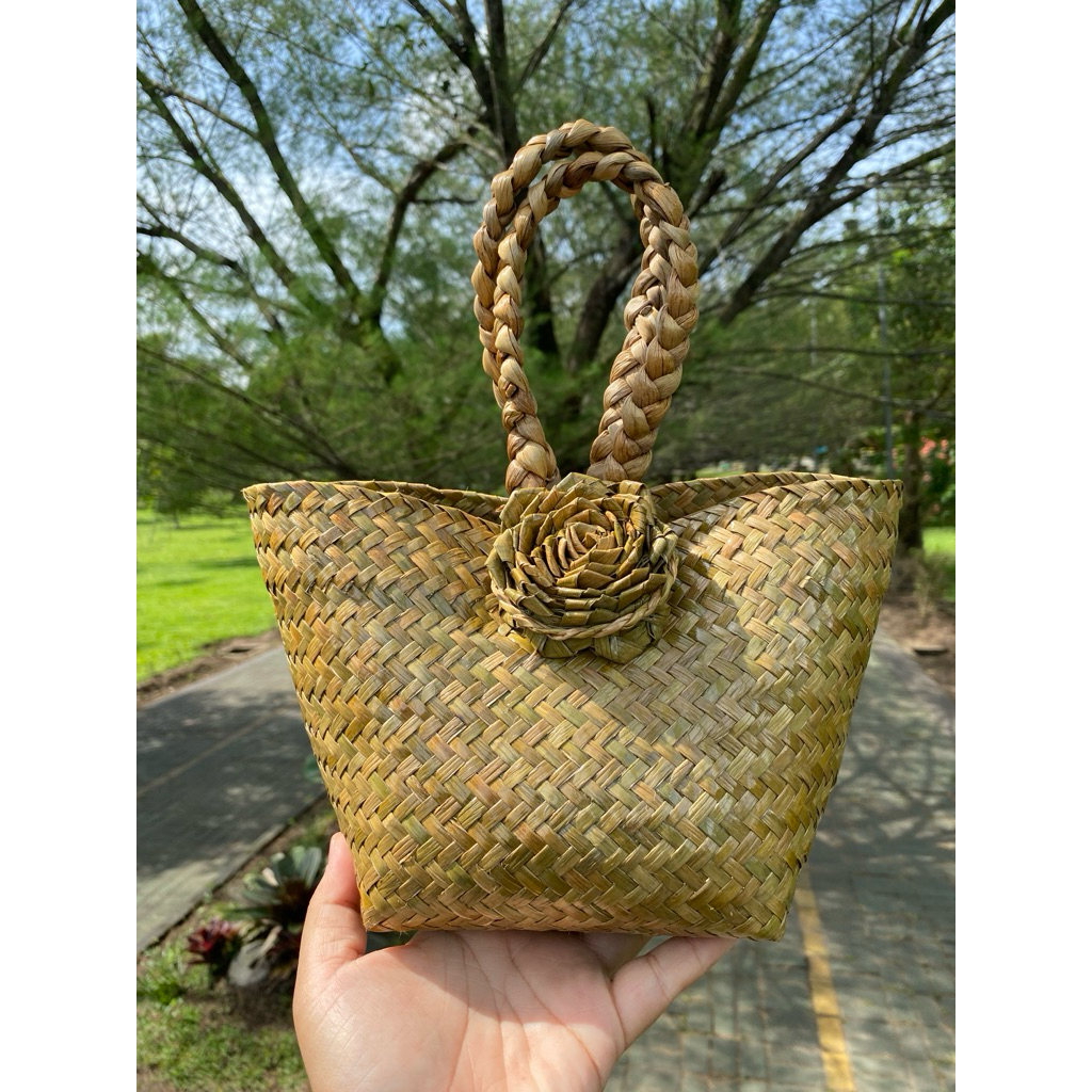 TAS PURUN ANYAMAN KHAS KALIMANTAN SELATAN 0030