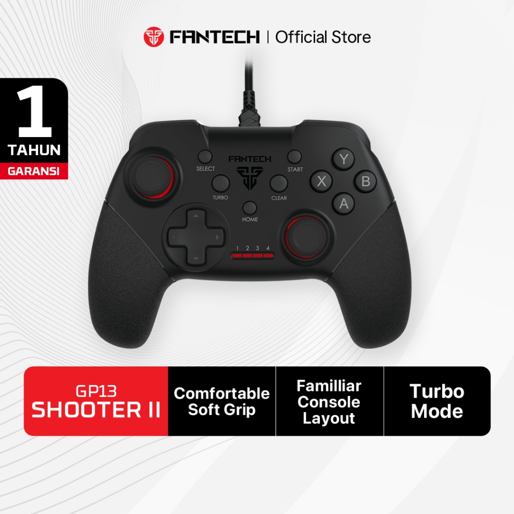 Fantech SHOOTER II GP13 Gaming Controller Gamepad Joystick USB