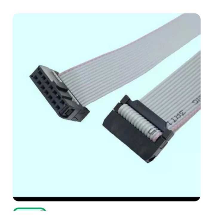 RF4608 kabel data p10 75cm idc 16 pin 2x8 running text by PCM LTC GLODOK