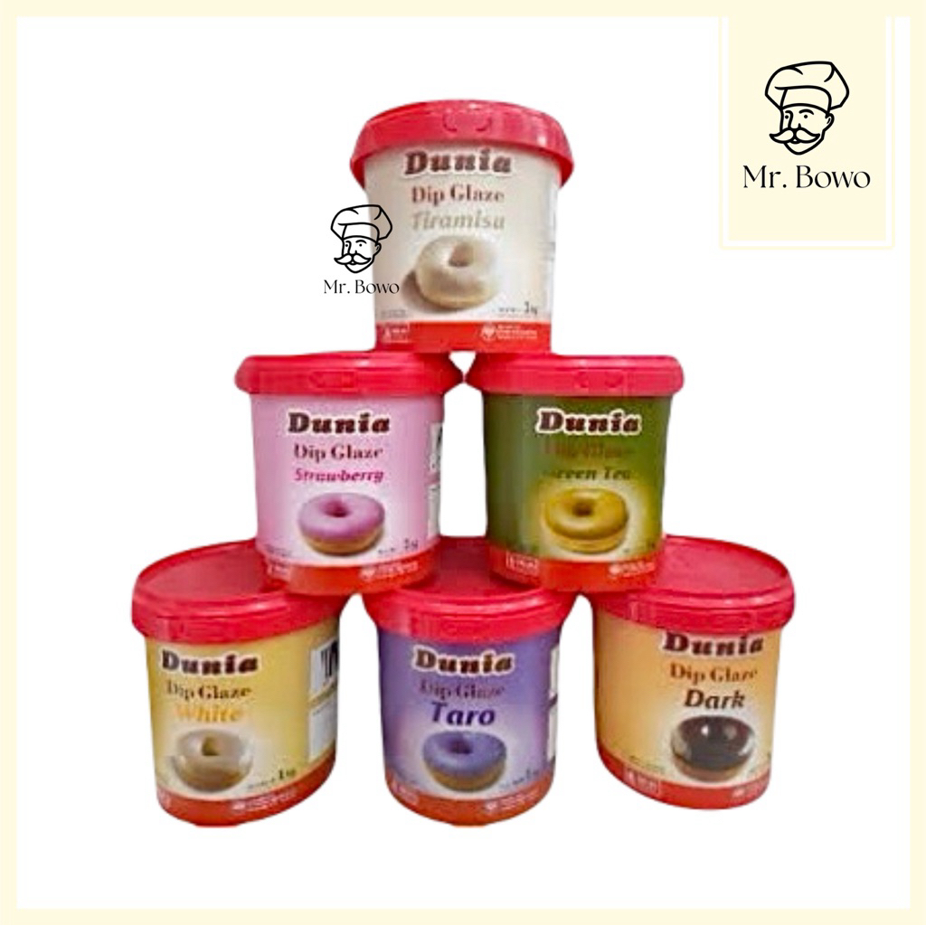 

Dunia Dip Glaze Eco (1kg) (5 Varian Rasa)