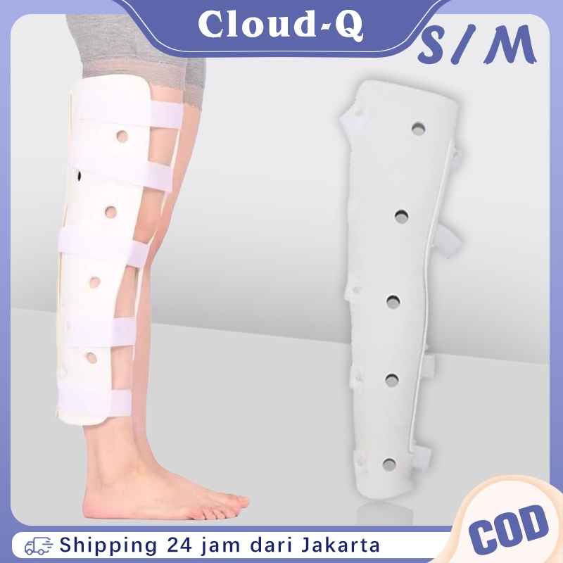 Penyangga Lutut Dan Sendi - Brace Lutut Post-Op Ergonomis - Alat Alternatif Gips Kaki Patah