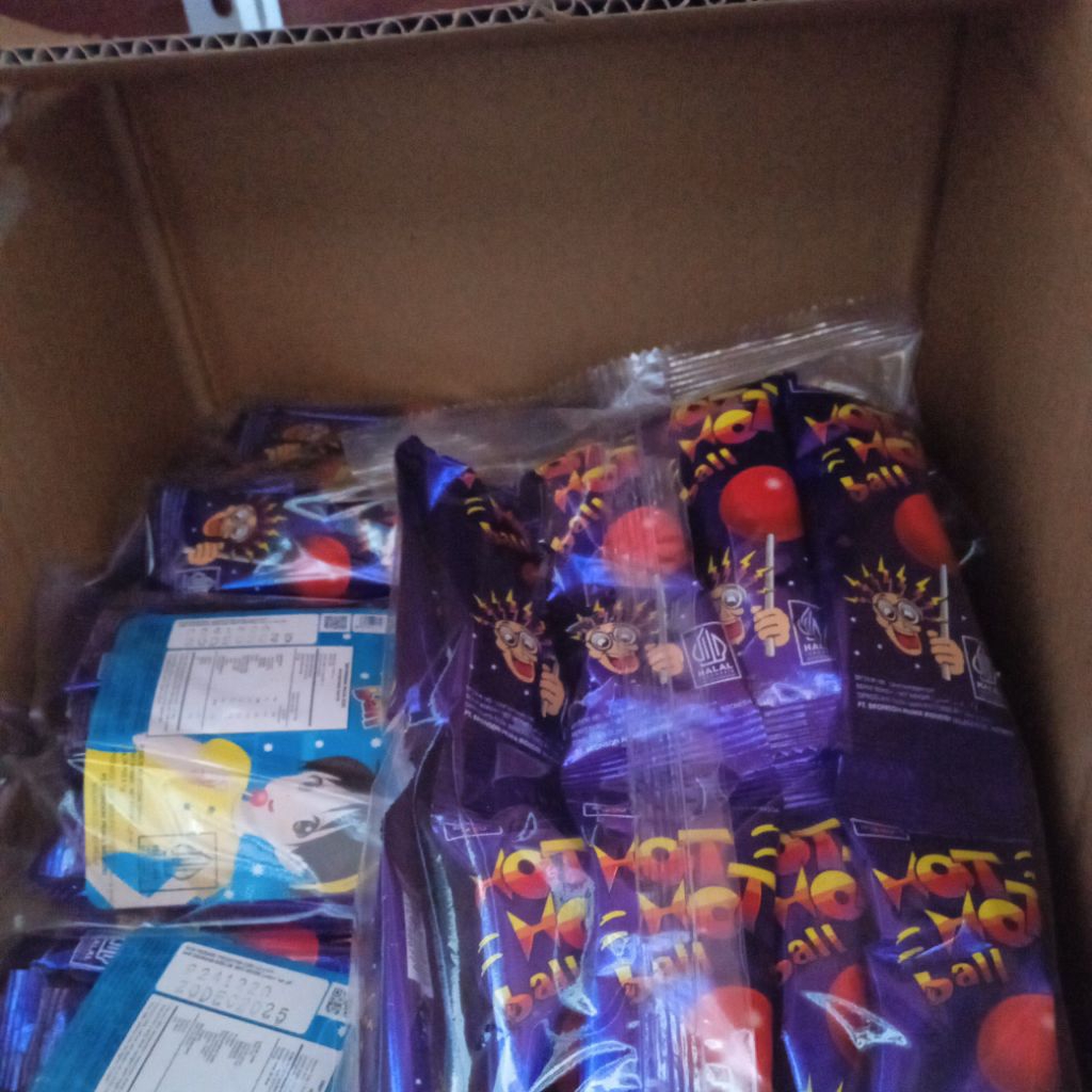 

permen hot bot pop ball