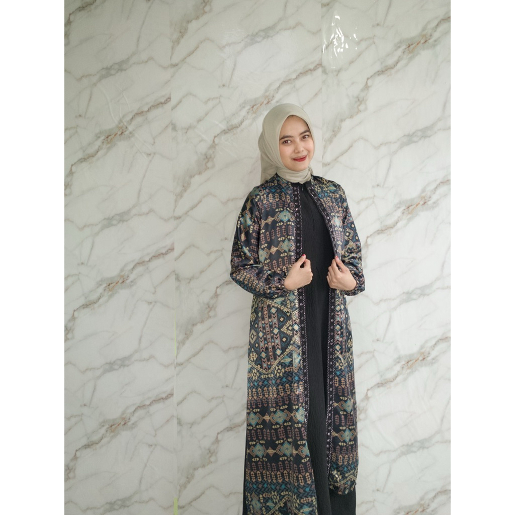 Younaa dress Crinkle Silk Premium