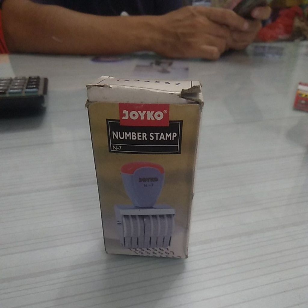 

STEMPEL NOMOR/NUMBER STAMP