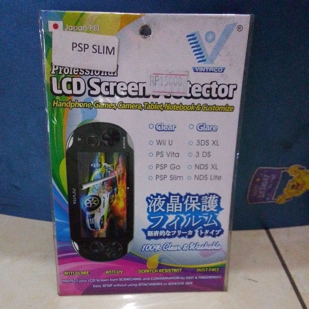 PSP sony murah promo  Lcd screen protector psp slim sony