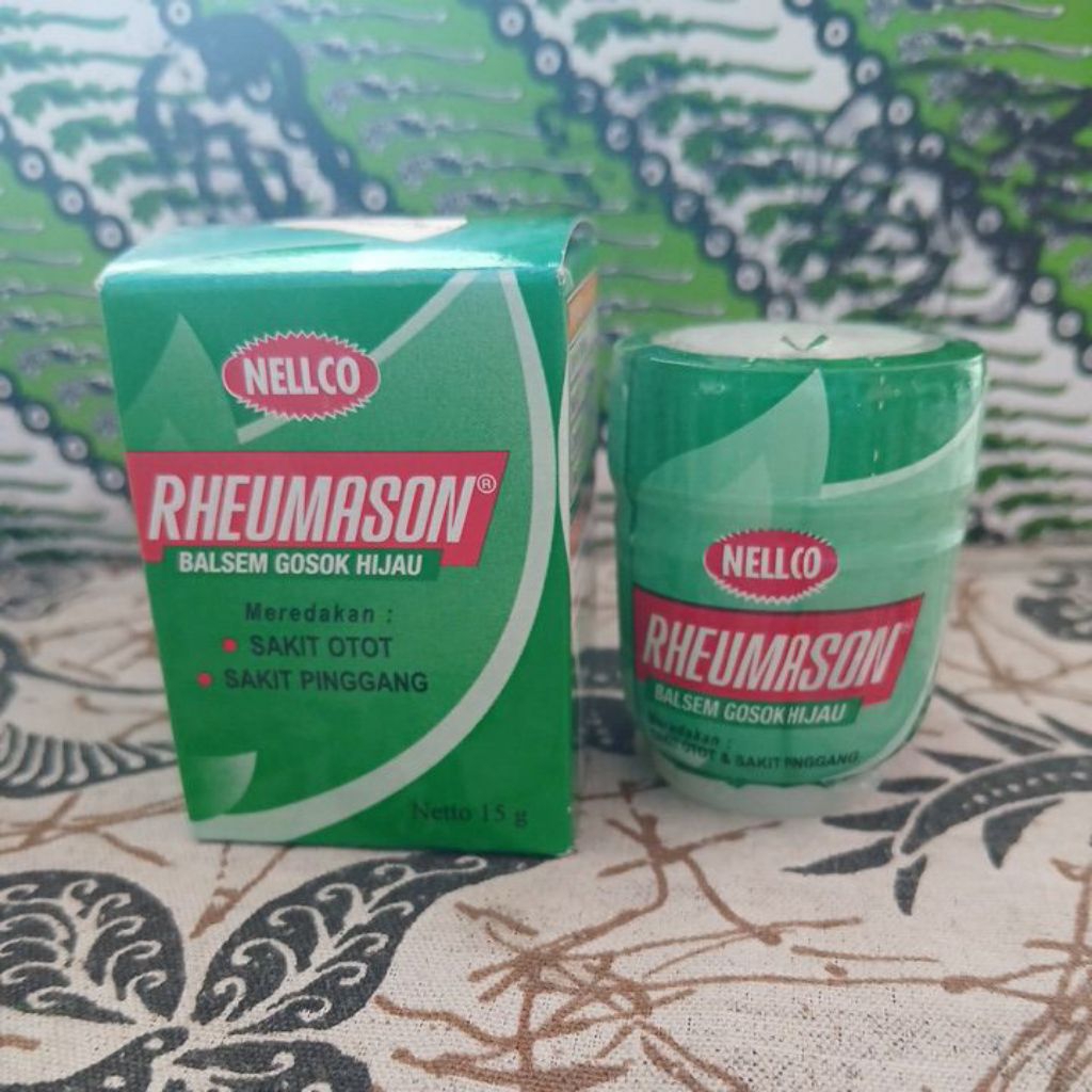 Nellco Rheumason Balsem Gosok Hijau