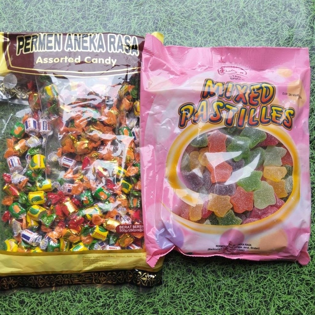 

Mixed pastilles( yupi) & Permen Aneka Rasa