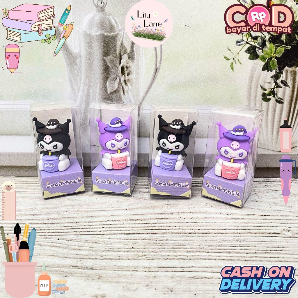 

Rautan Miniatur Karakter Kuromi Minuman Sanrio Perlengkapan Sekolah Alat Tulis Stationery