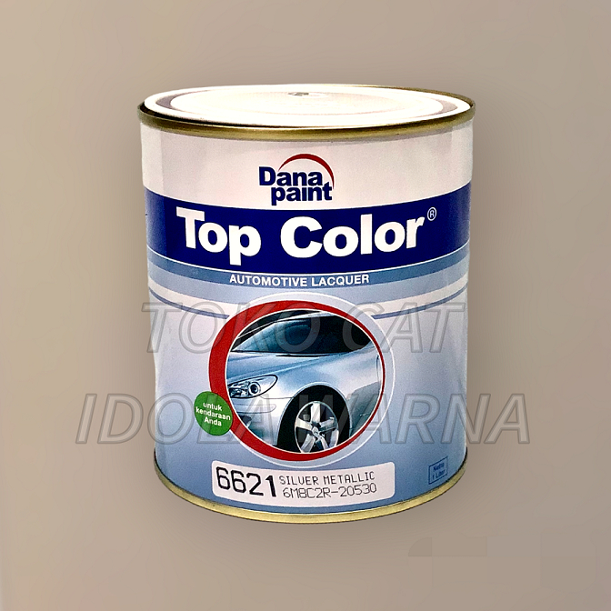 CAT DUCO NC TOP COLOR - SILVER METALLIC 6621