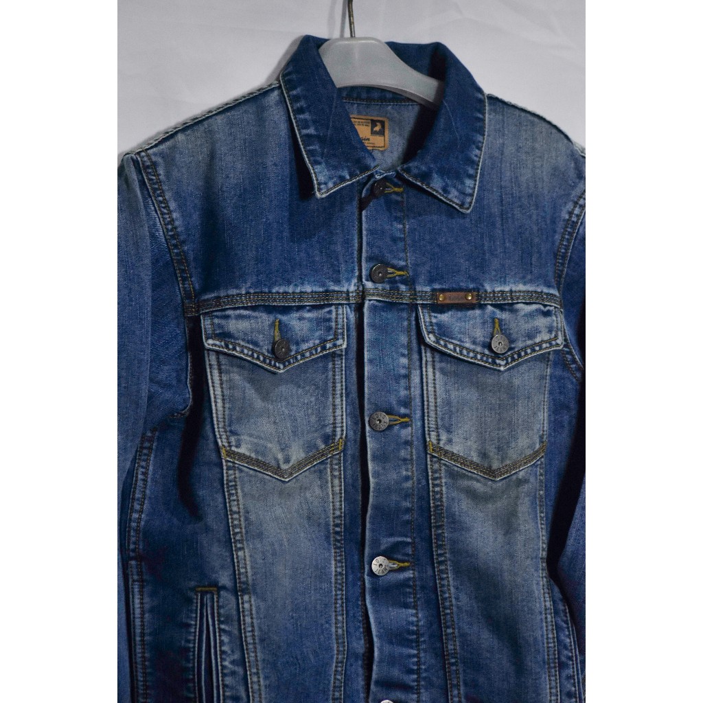 JAKET LOIS ORIGINAL // JAKET DENIM SLIMFIT LOIS ORIGINAL // [[UKURAN M]]