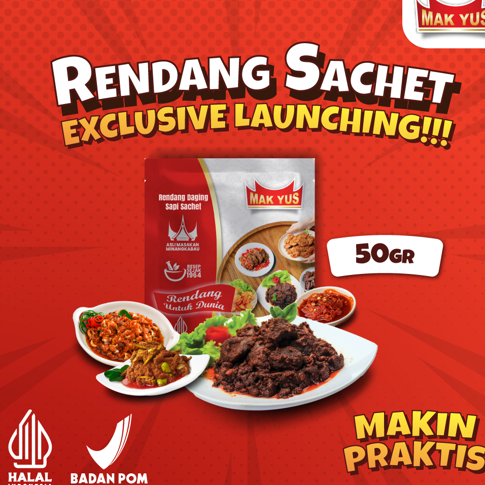 

Rendang Sachet Mak Yus (Berbagai Varian)