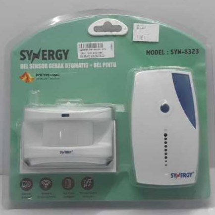 Bell Sensor Synergy SYN-8323 + BELL/Speaker terpisah alarm sistem sensor gerak