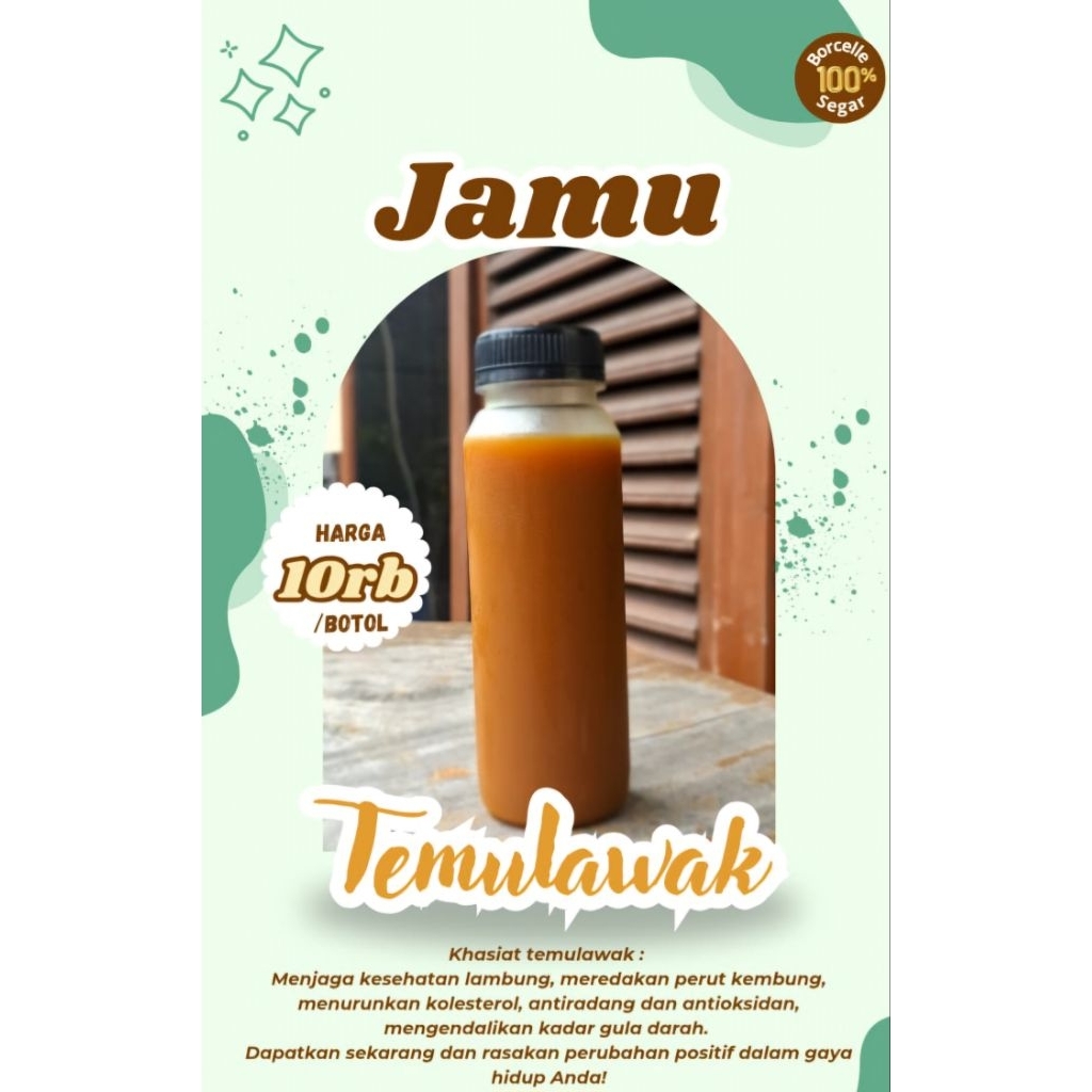 

Jamu Nyonya Lilu || Temulawak isi 250 ML