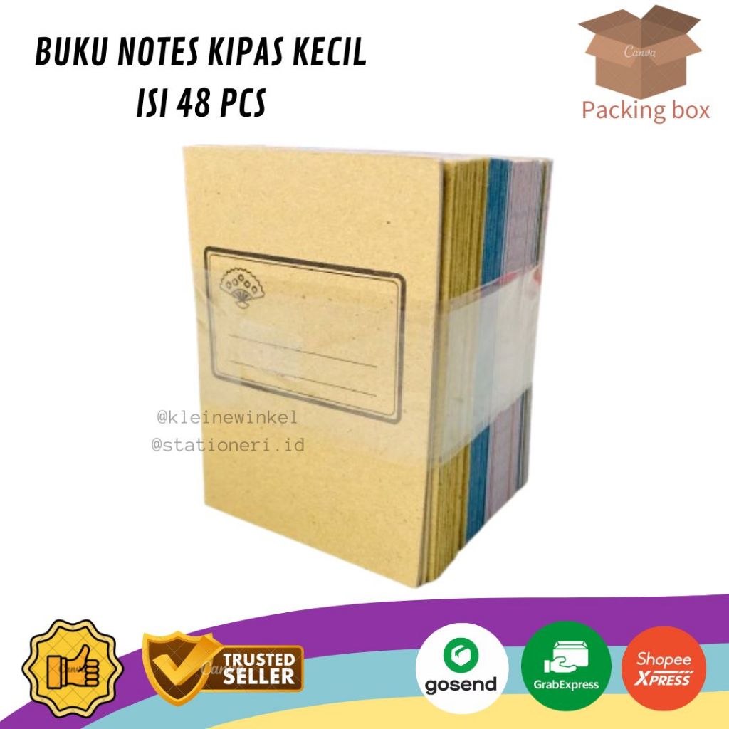 

Buku Notes Mini KIPAS isi 48 pcs [ 1 PACK ]