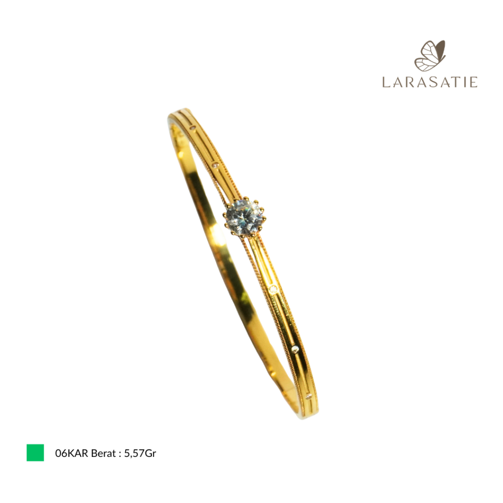 Perhiasan Emas Gelang 06 K - Larasatie Look 23