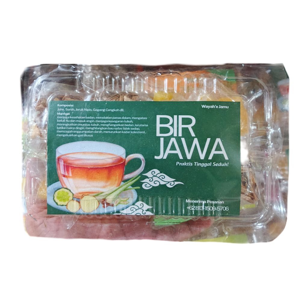 

Wedang rempah bir Jawa - minuman herbal tradisional isi 10 - bir Jawa Jogja - membantu menjaga antibodi