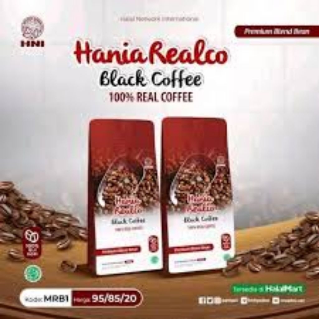 

HANIA REALCO BLACK COFFEE PREMIUM BLEND