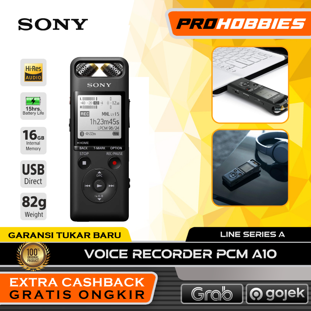 Sony Voice Recorder PCM A10 High Resolution Audio Recorder