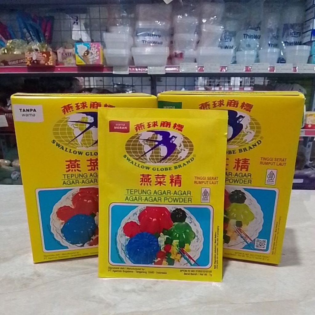 

Agar-Agar Swallow Globe Dus