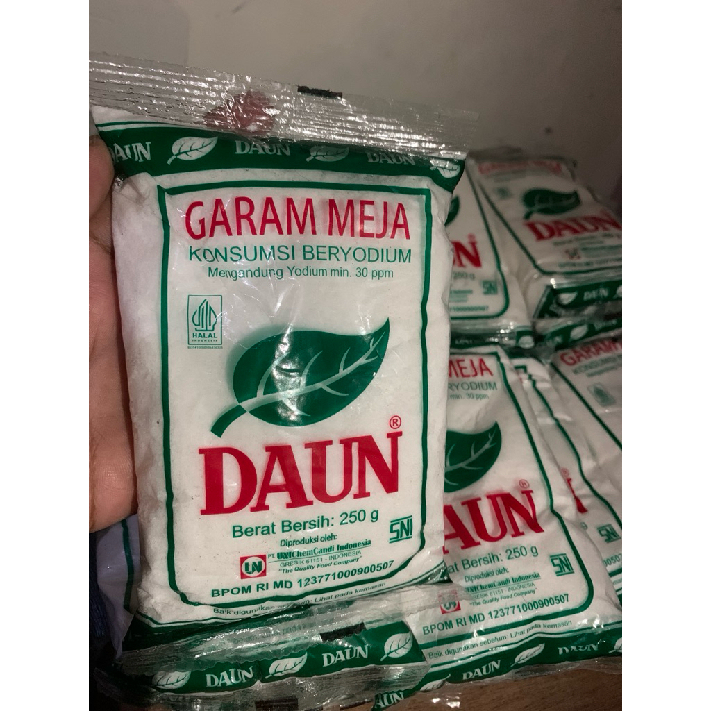 

Garam Daun 250gram