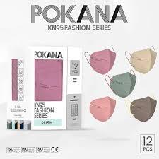 POKANA MASKER KN95 FASHION SERIES 12PCS