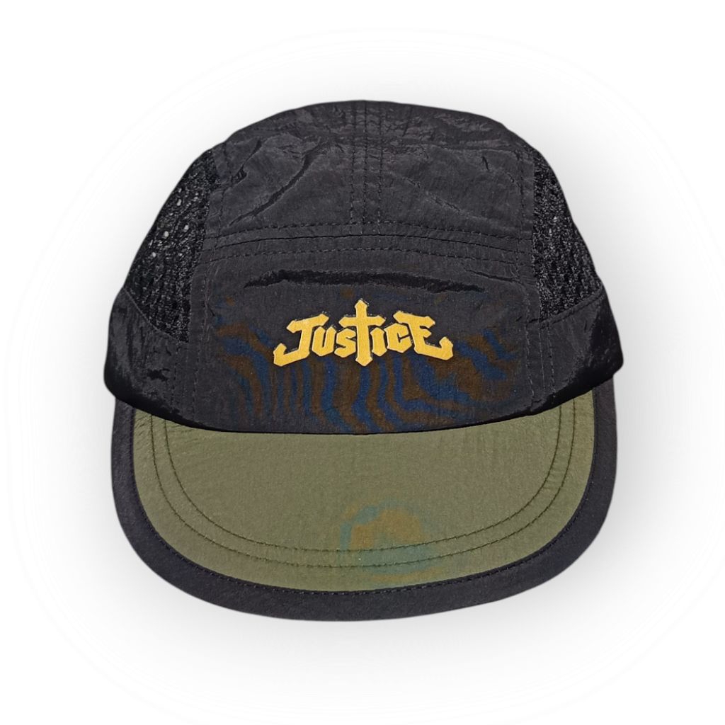 Vintage pet pendek Topi Vintage pet pendek kombinasi Justice