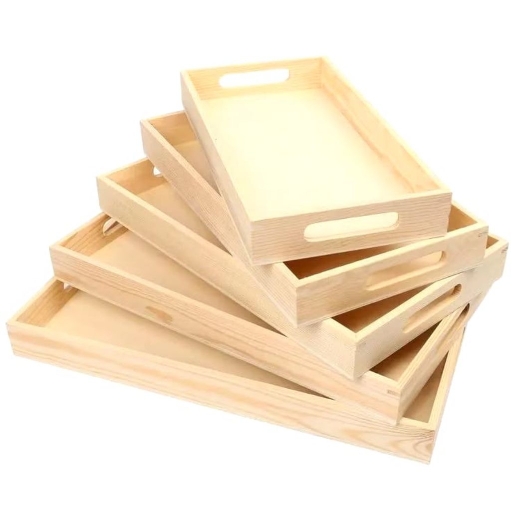 Nampan kayu mahoni 30x18x4 cm. Baki full kayu mahoni. Hantaran kayumahoni.