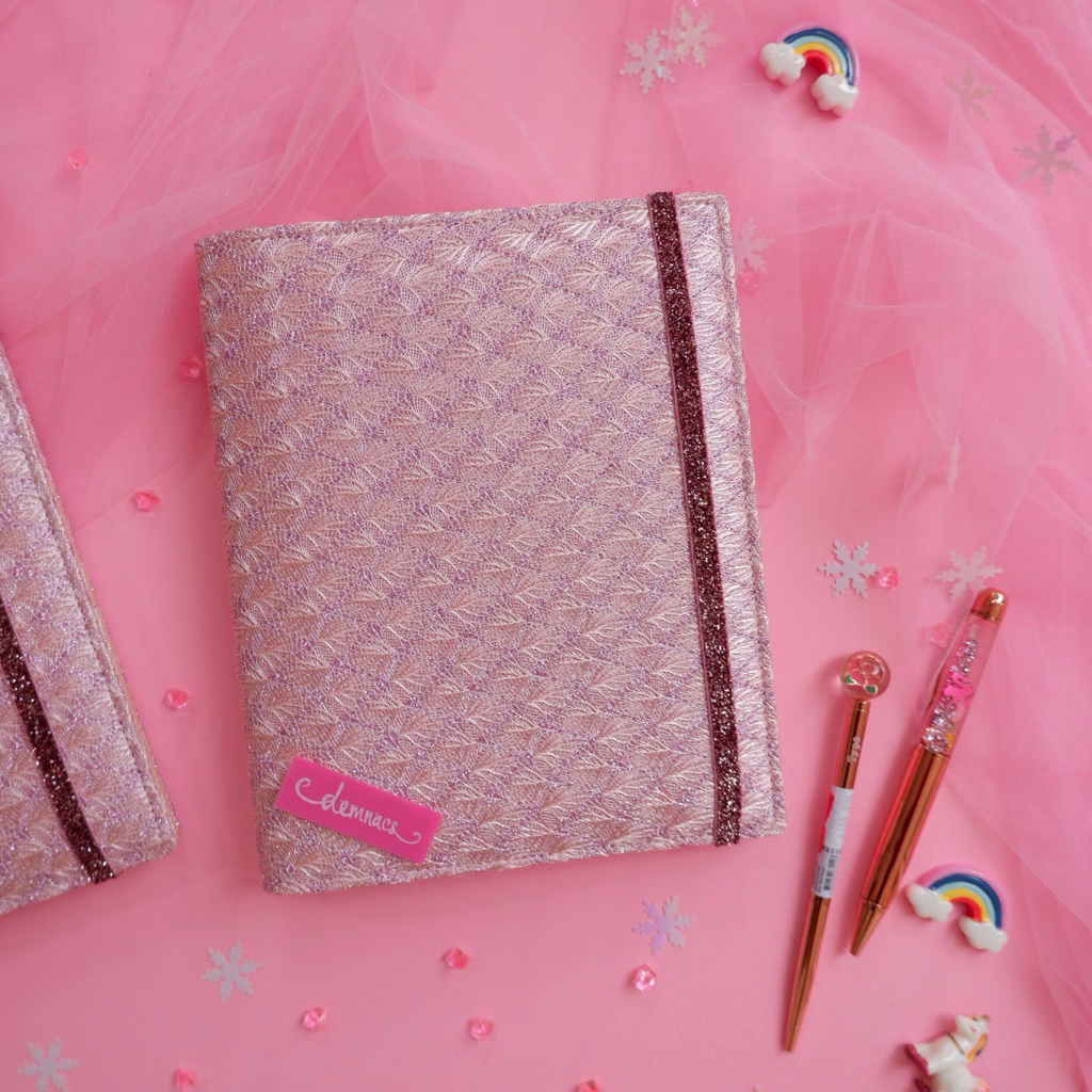

Binder B5 A5 Aesthetic Brukat (RALEIA) Lace Glitter GRATIS PULPEN | photocard kuliah tabungan | premium demnacs