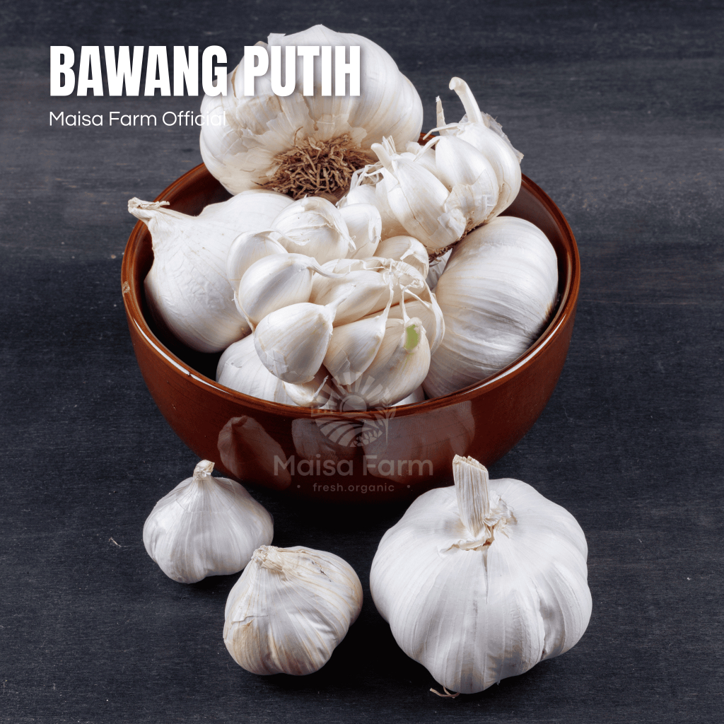 

Maisa Farm Cikarang - Bawang Putih 250 gram segar