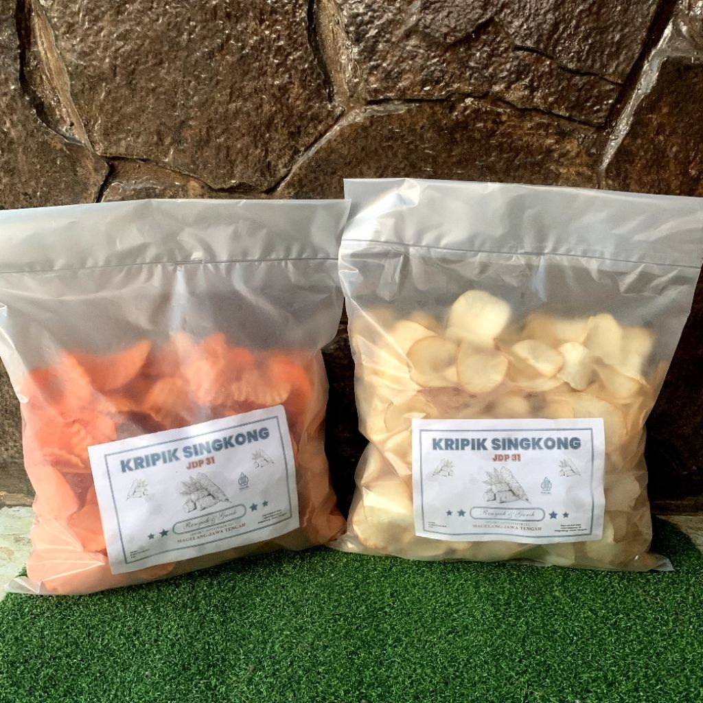 

Nycyta Home Keripik Singkong Raja Original Premium 1 Kg/ 500 Gr Utuh Gurih, Asin, Renyah