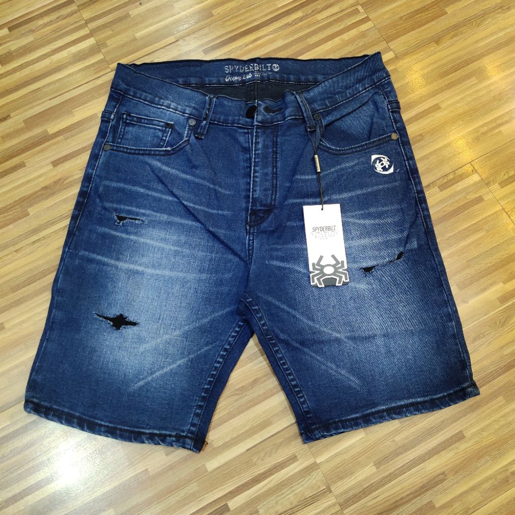 CELANA PENDEK PRIA JEANS SPYDERBILT BRANDED HIGH QUALITY ORIGINAL DISTRO KEREN