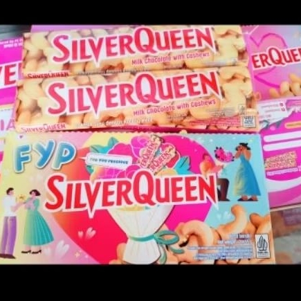 

Silverqueen 55gram special pack isi 2 x 55grm (2pcs) Pomo murah