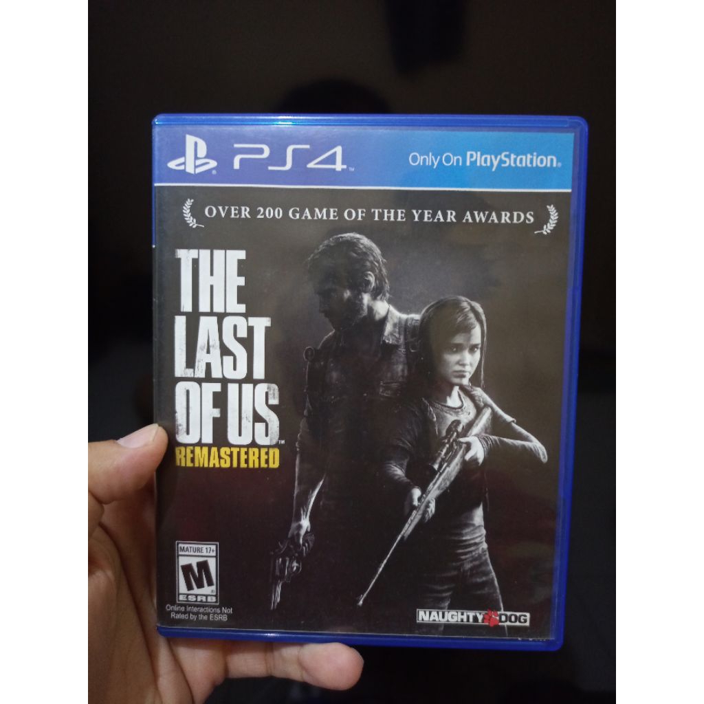 BD KASET PS4 THE LAST OF US REMASTERED