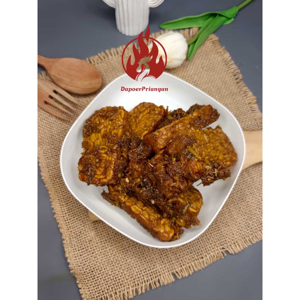 

tempe bumbu lengkuas tempe ungkep bumbu kuning gepuk tempe makanan instan anti ribet dapoerpriangan