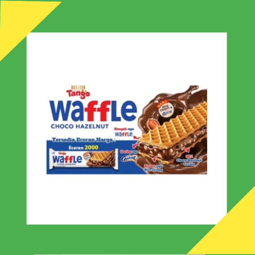 

TANGO WAFFLE CHOCO HAZELNUT [ 1 BOX ISI 12 ]