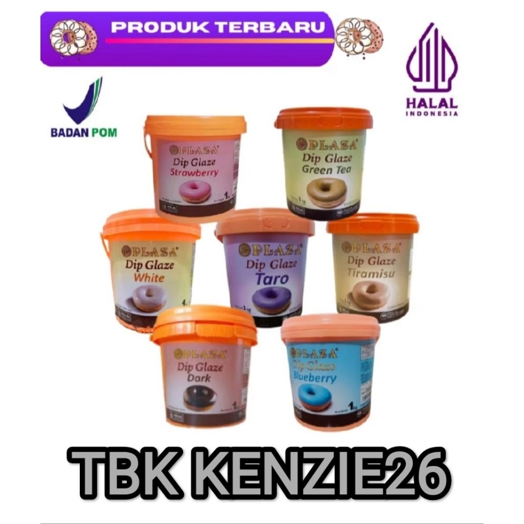 

PLAZA Dip Glaze 1kg