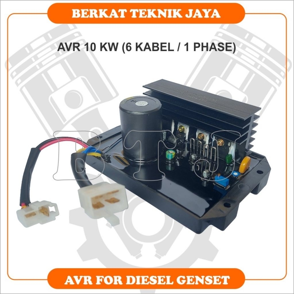 AVR FOR DIESEL GENSET 10KW (6 KABEL / 1 PHASE)