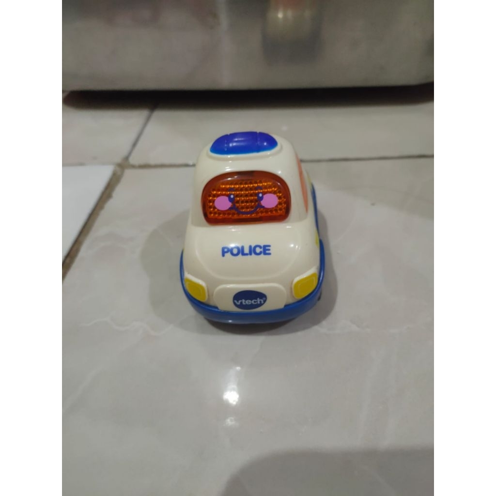 preloved mainan police car vtech