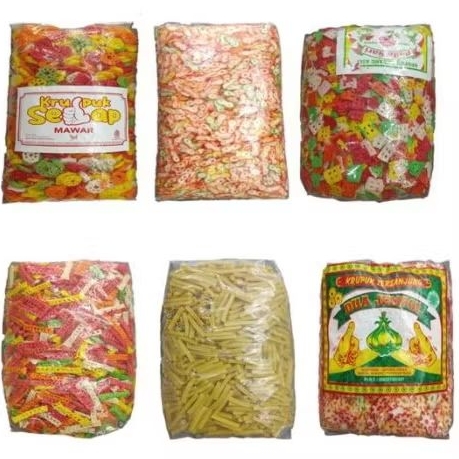 

Aneka Krupuk Mentah 250 gram