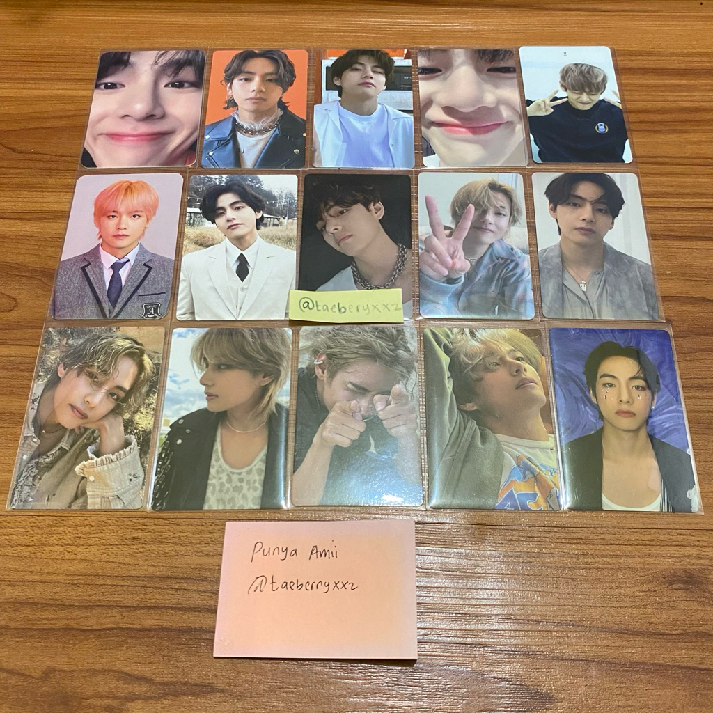 Official Photocard Taehyung BTS
