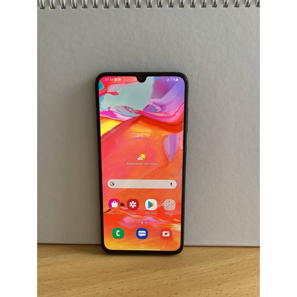 Samsung Galaxy A70 6/128 Second murah bergaransi
