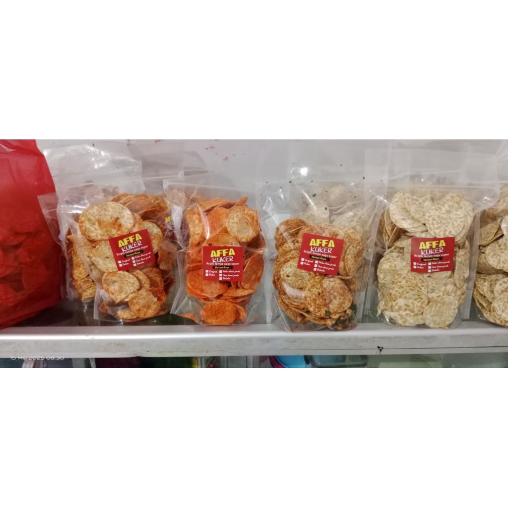 

keripik tempe home made